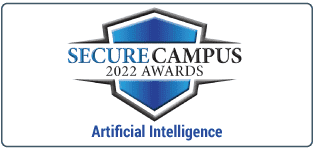 RAD security robot company's RAD Light My Way is Campus Security and Life Safety 2022 Secure Campus Award Winner for Artificial Intelligence. Innovative robotic security services.