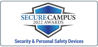 RAD security robot company's RAD Light My Way is Campus Security and Life Safety 2022 Secure Campus Award Winner for Security and Personal Safety Devices. Innovative robotic security services.