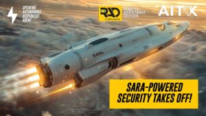 One of RAD’s top clients expands its fleet with five RIO units, each deployed with SARA, the Speaking Autonomous Responsive Agent. Integrated Agentic AI transforms RAD devices into a unified, responsive security force — ready to detect, decide, and act.